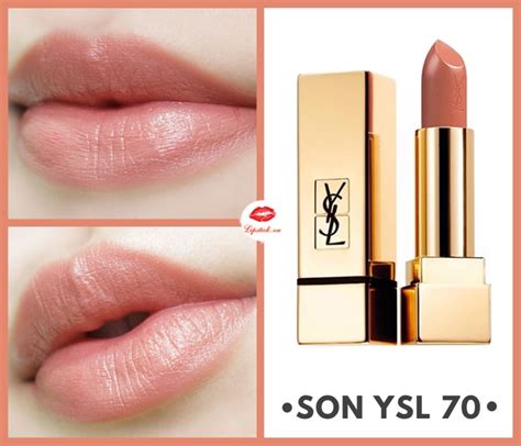 ysl 76 lipstick|ysl 70 lipstick review.